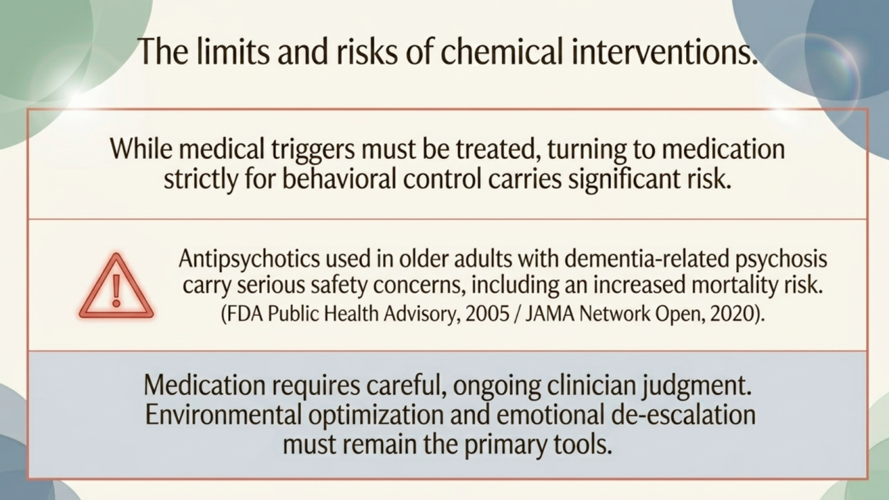 Should Medication Be the First Answer for Dementia Agitation?