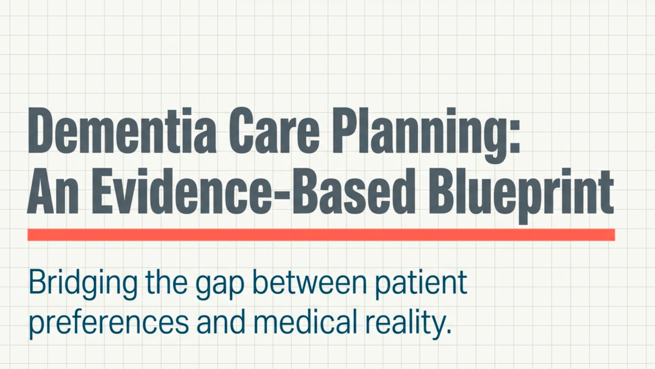 What Happens If Dementia Families Wait Too Long to Plan?