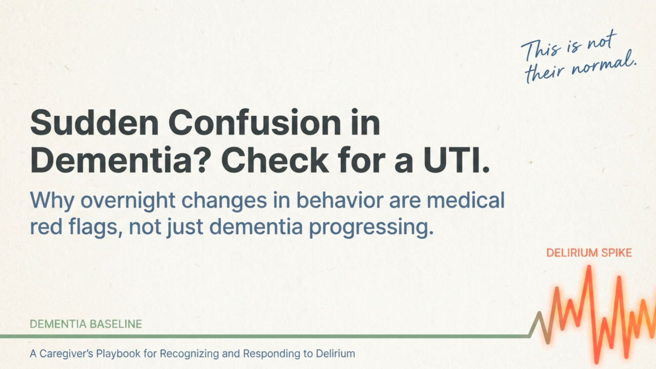 Why Did My Loved One With Dementia Suddenly Become Confused?
